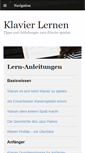 Mobile Screenshot of klavierlernen.de